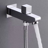 Cascada PivotFlow Wall-Mount Brass Spout