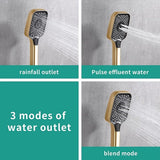 Cascada Positano 15"x23" LED Music Shower System - Cascada Showers