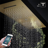 Cascada Riviera 12"x36" LED Bluetooth Shower System - Cascada Showers