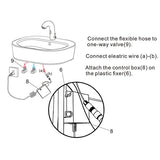 Cascada SensiFlow Elite Sensor Faucet with Hot & Cold Mixer - Cascada Showers