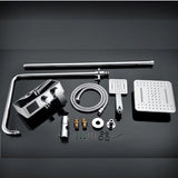 Cascada Serena 8" Digital Shower Faucet Set Chrome Finish - Cascada Showers