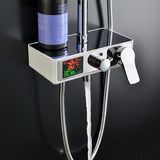 Cascada Serena 8" Digital Shower Faucet Set Chrome Finish - Cascada Showers