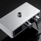 Cascada Serena 8" Digital Shower Faucet Set Chrome Finish - Cascada Showers