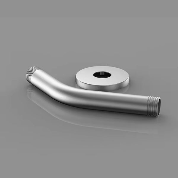 Metal pipe Cascada 7 inch curved wall shower arm