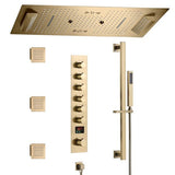 Cascada Verona 16"x36" Music LED Digital Shower System - Cascada Showers