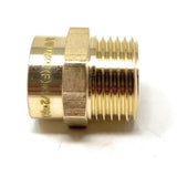 Alternate side view of G Thread to NPT adapter, highlighting precision-engineered threads for reliable and tight connections