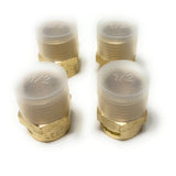Lead-Free G Thread (British BSPP) Male to NPT Female Pipe Fitting Adapter - 1/4" - 3"