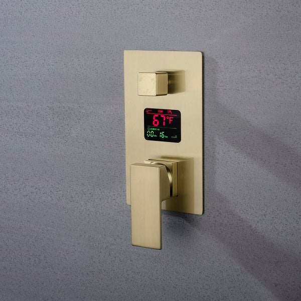 12" Cascada Garda Digital Shower System - Cascada Showers
