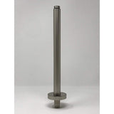 12" Ceiling Mount Shower Arm with 1/2" NPT Thread, Brushed Nickel - Cascada Showers