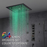 12" Siena Digital LED Bluetooth Shower System By Cascada Showers - Cascada Showers