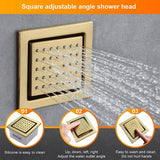 Thermostatic valve rough-in box and mounting hardware for Cascada shower
