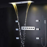 15x28 Cascada Vaticano LED ceiling shower system
