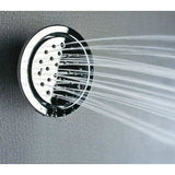 showerhead system rain head shower with handheld sets complete led faucet faucet waterfall head light rainfall spout hand holder hose remote controller lights held bathroom set control color change metal wall mount rainfall waterfall Hand Shower Mode Cascada Luxury 16" Square Ceiling Mounted Thermostatic Rainfall LED Shower With Body Jets Automated LED Light RGB Color - Stainless Steel shower head, thermostatic shower, rain shower, rain shower faucet, shower head sets for bathroom