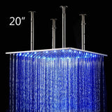 shower head with handheld rainfall Shower Head led shower head best shower head oil rubbed bronze shower with 4 adjustable shower arms