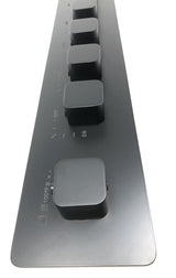 23"x31" Luxurious Classic Design recessed waterfall & rainfall LED shower system – 7 mode -