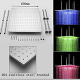 shower head with handheld rainfall Shower Head led shower head best shower head oil rubbed bronze shower with 4 adjustable shower arms