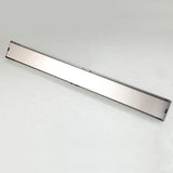40" Stainless Steel Insert Linear Floor Drain for Shower, Rectangle - Cascada Showers