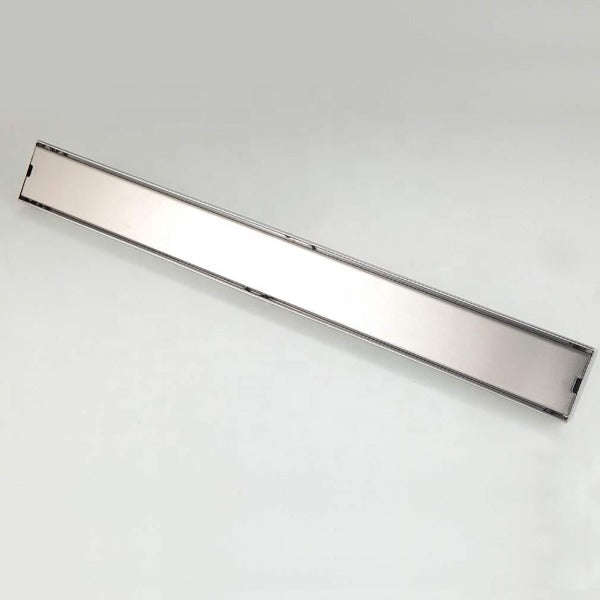 40" Stainless Steel Insert Linear Floor Drain for Shower, Rectangle - Cascada Showers