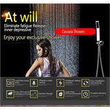 6-Knob Thermostatic Valve + Hand Held + Elbow + Holder & Hose