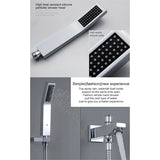 6-Knob Thermostatic Valve + Hand Held + Elbow + Holder & Hose