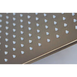 led shower system with dual thermostatic valve shower head shower head with handheld waterfall Shower Head led shower head best shower head oil rubbed bronze shower system bronze shower head set shower head