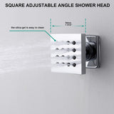 9"x22” Music LED shower system with Bluetooth Speaker - Cascada Showers