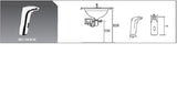 SmartFlow touchless faucet with deck plate for 3 hole sinks