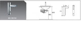 EcoSprint sensor tap connected to hot and cold water lines