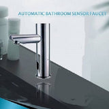 EcoSprint sensor tap by Cascada Showers in polished chrome finish