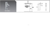 Automatic Hands Free Contemporary Sensor Faucet (Hot & Cold) - Cascada Showers