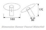 Automatic Hands Free Contemporary Sensor Faucet (Hot & Cold) - Cascada Showers