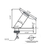 Automatic Hands Free Contemporary Sensor Faucet (Hot & Cold) - Cascada Showers
