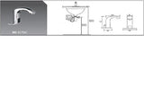 Automatic Hands Free Contemporary Sensor Faucet (Hot & Cold) - Cascada Showers
