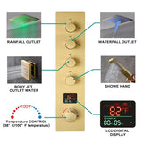 Cascada 16" Siena Digital Music LED Shower System - Cascada Showers