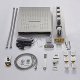 Cascada 16" Siena Digital Rainfall LED Shower System - Cascada Showers