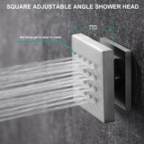Cascada 16" Turin Digital Rainfall Bluetooth LED Shower System - Cascada Showers