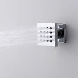 Cascada Annecy 12” Square Shower System - Cascada Showers