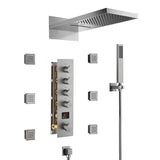 Cascada Bologna 9"x26" Bluetooth LED Digital Shower System - Cascada Showers
