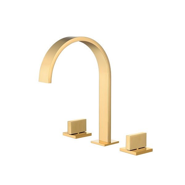 Cold water inlet pipe for Cascada 3-hole bathroom faucet installation