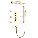 Cascada Geneva 12” Rainfall Shower set - Cascada Showers