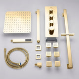 Cascada Geneva 12” Rainfall Shower set - Cascada Showers
