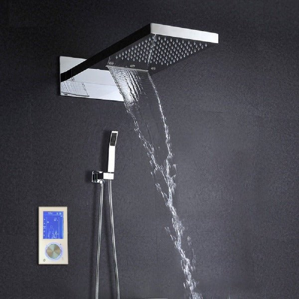 Cascada Veneto handheld shower with food-grade silica gel spray head and 60 inch hose