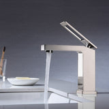 Cascada Modern Design Single Handle Bathroom Sink Faucet - Cascada Showers