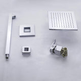 Cascada Multi Color Led Shower System with 12" Shower Head - Cascada Showers