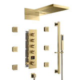 Cascada Naples 9"x26" LED Digital Music Shower System - Cascada Showers