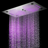 Cascada Pisa 16"x28" Music LED Shower System - Cascada Showers