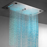 Cascada Pisa 16"x28" Music LED Shower System - Cascada Showers