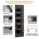 Cascada Showers Capri 9"x22” Music LED Shower System: The Ultimate Shower Experience - Cascada Showers