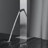 Cascada Showers Stainless Steel Outdoor Shower Panel: Upgrade Your Backyard Oasis - Cascada Showers