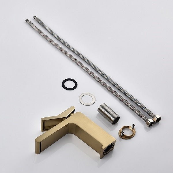 Cascada Single Handle Waterfall Bathroom Sink Faucet - Cascada Showers